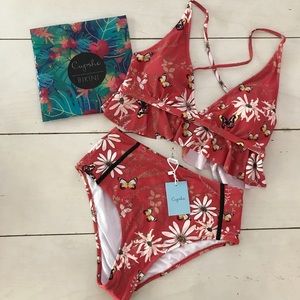 Cupshe red bikini